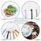 30pcs Acrylic Embroidery Floss Drop, Clear Embroidery Thread Organizers Slim Floss Bobbins Cross Stitch Thread Bobbins for DIY Craft Sewing Thread Storage 1.57x2inch
